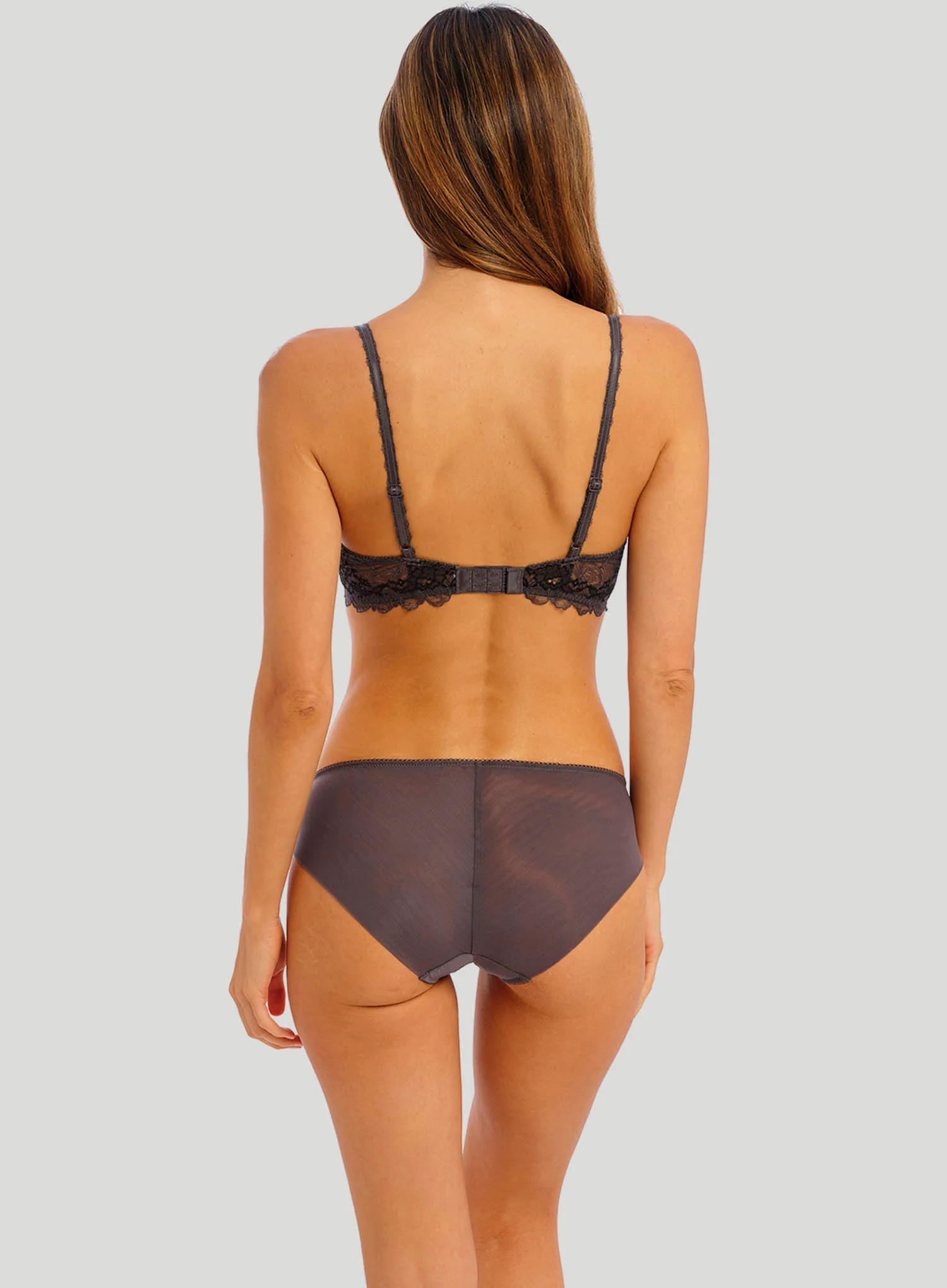 Wacoal: Lace Perfection Brief Charcoal - Image 2