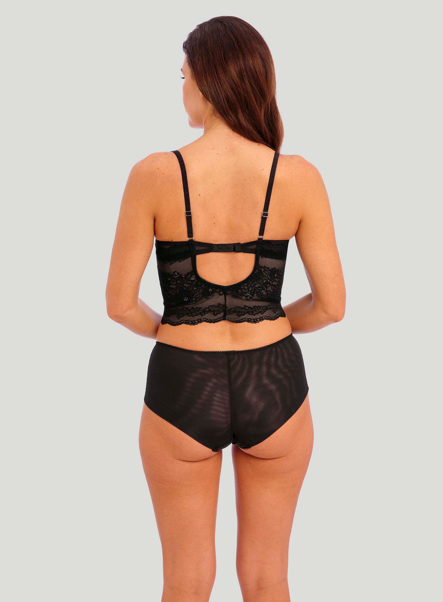 Wacoal: Ravissant Underwired Bralette Black - Image 3